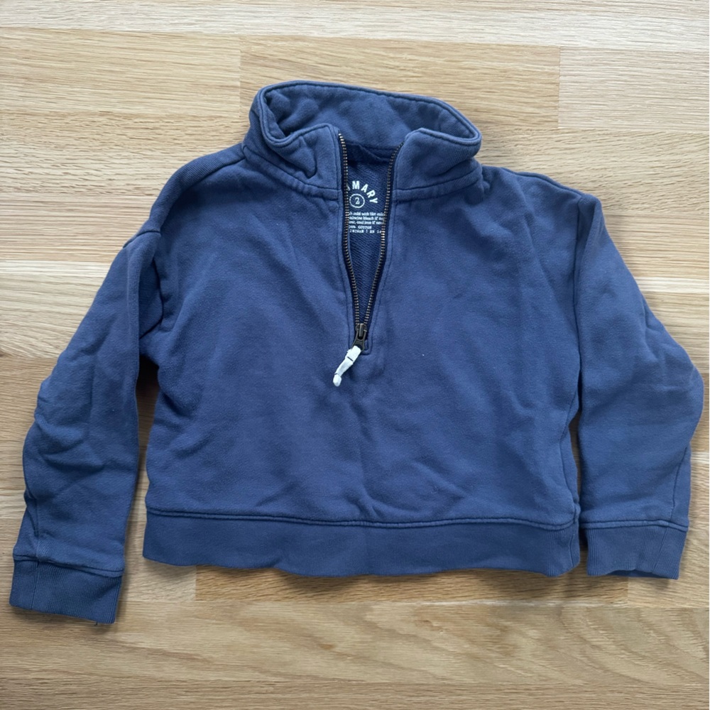 Primary 100% Cotton 1/4 Zip | 2T